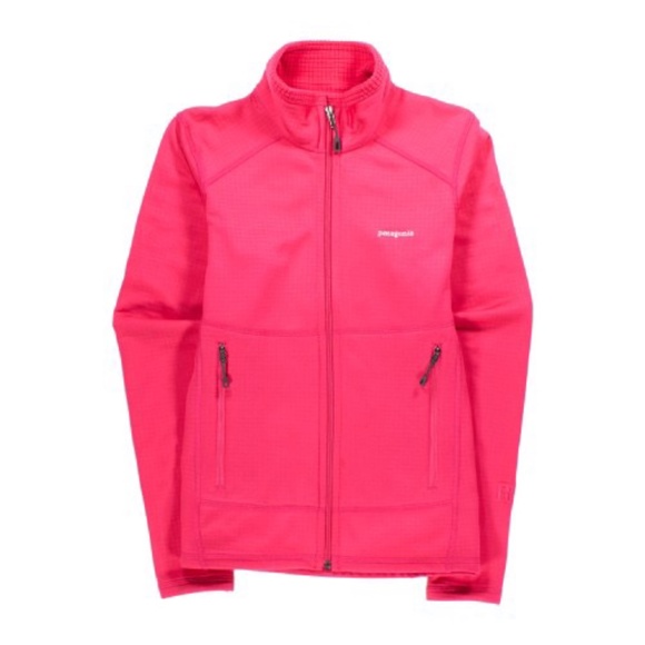 Patagonia Jackets & Blazers - Patagonia R1 Full Zip Jacket in Flash Pink L